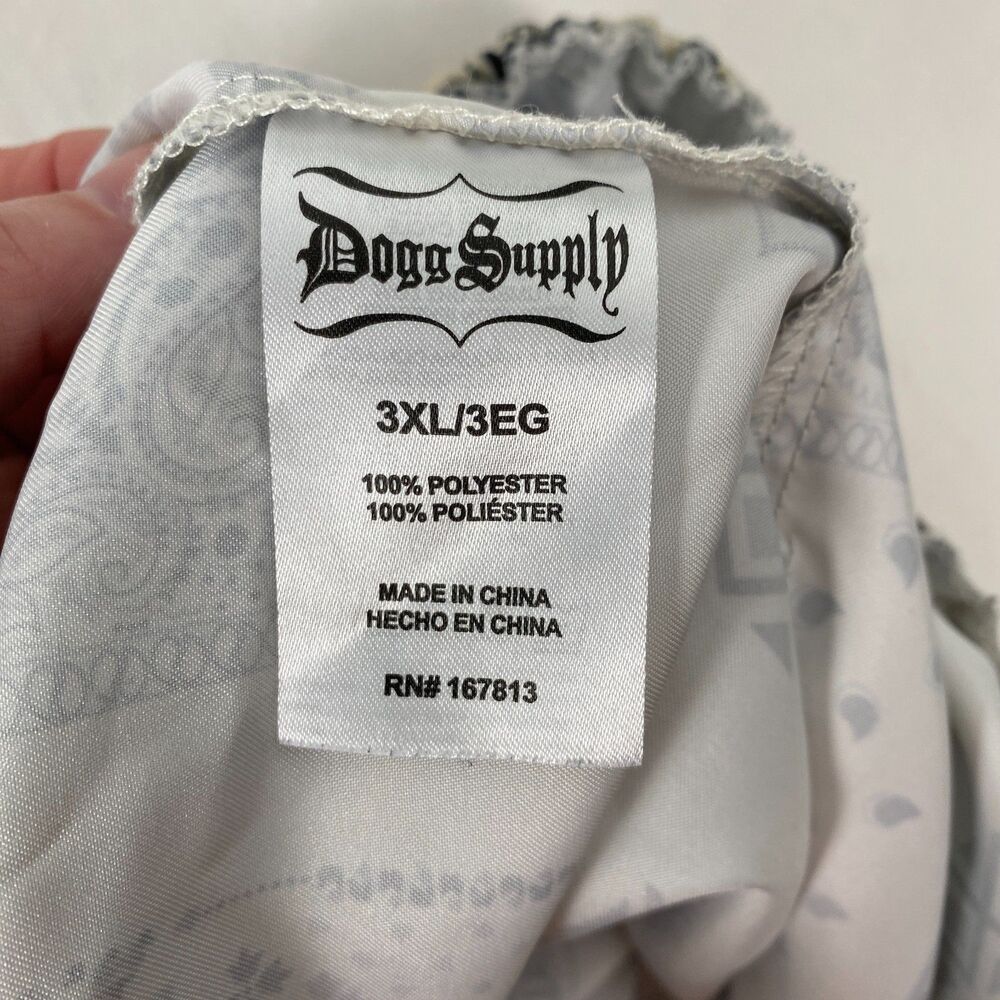 Dogg Supply Snoop Satin Wide Leg Lounge Pants Pull On Pockets Mens 3XL - Picture 7 of 12